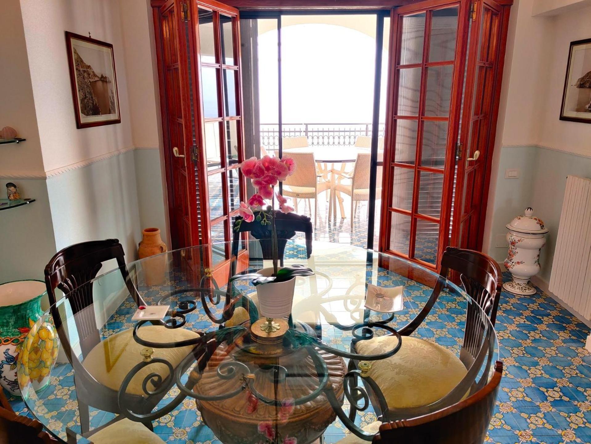 Casa La Scogliera Appartement Praiano Buitenkant foto